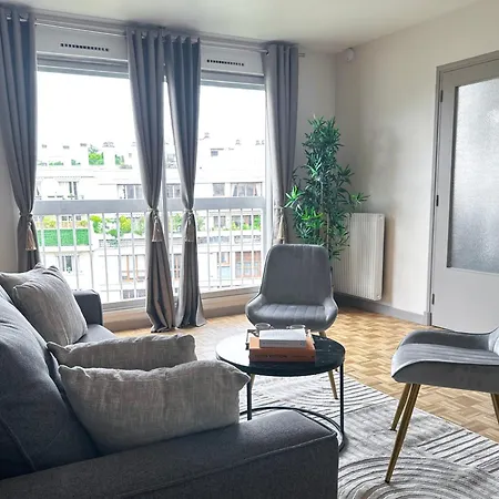 Apartman Brand-new With Eiffel Tower View
