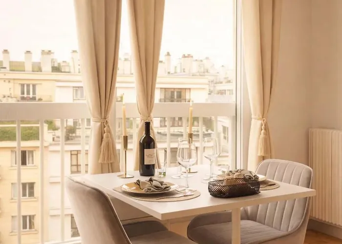 Porte De Versailles - Premium With Eiffel Tower View And Lift Paris